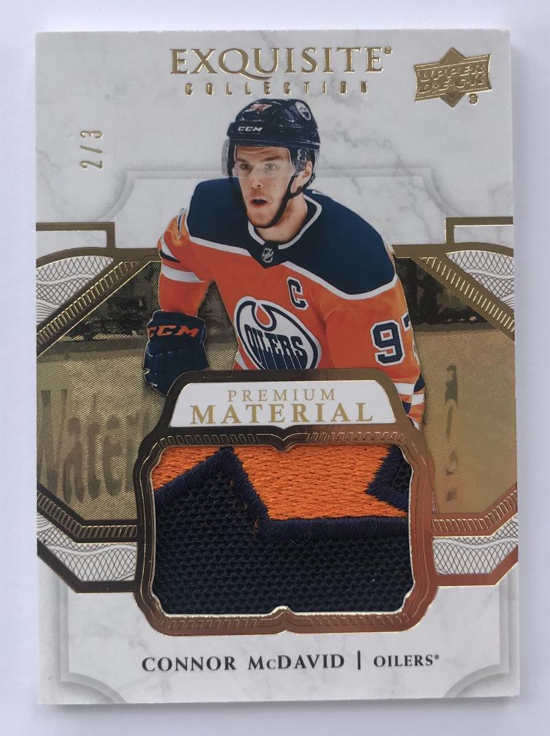 2018-19 Upper Deck Exquisite Materials Gold Spectrum