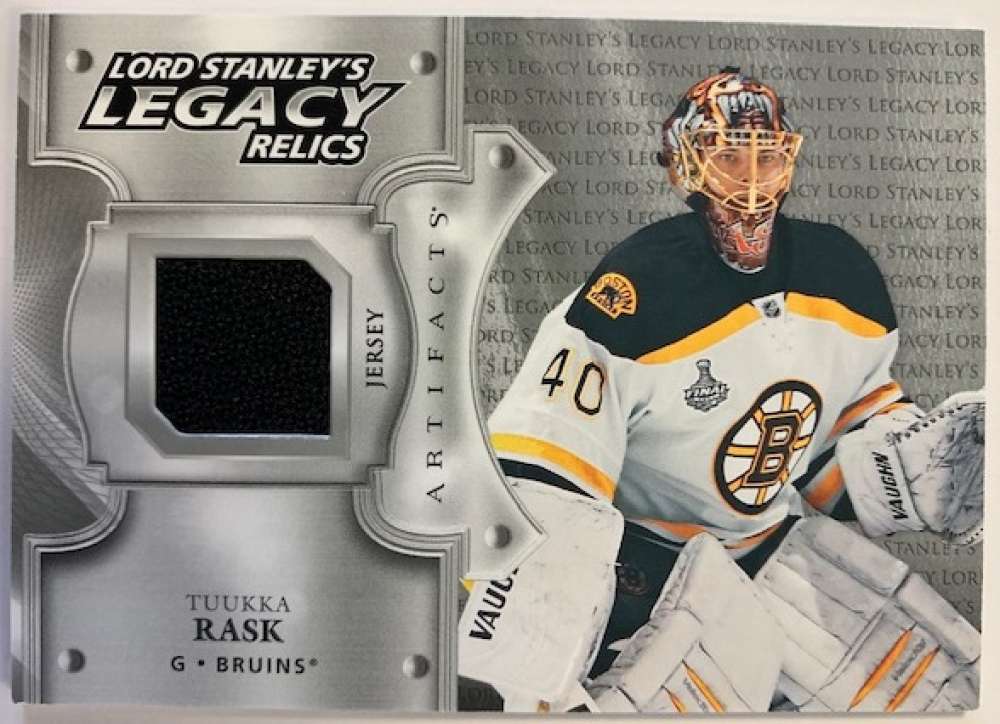 2019-20 Upper Deck Artifacts Lord Stanley's Legacy Relics