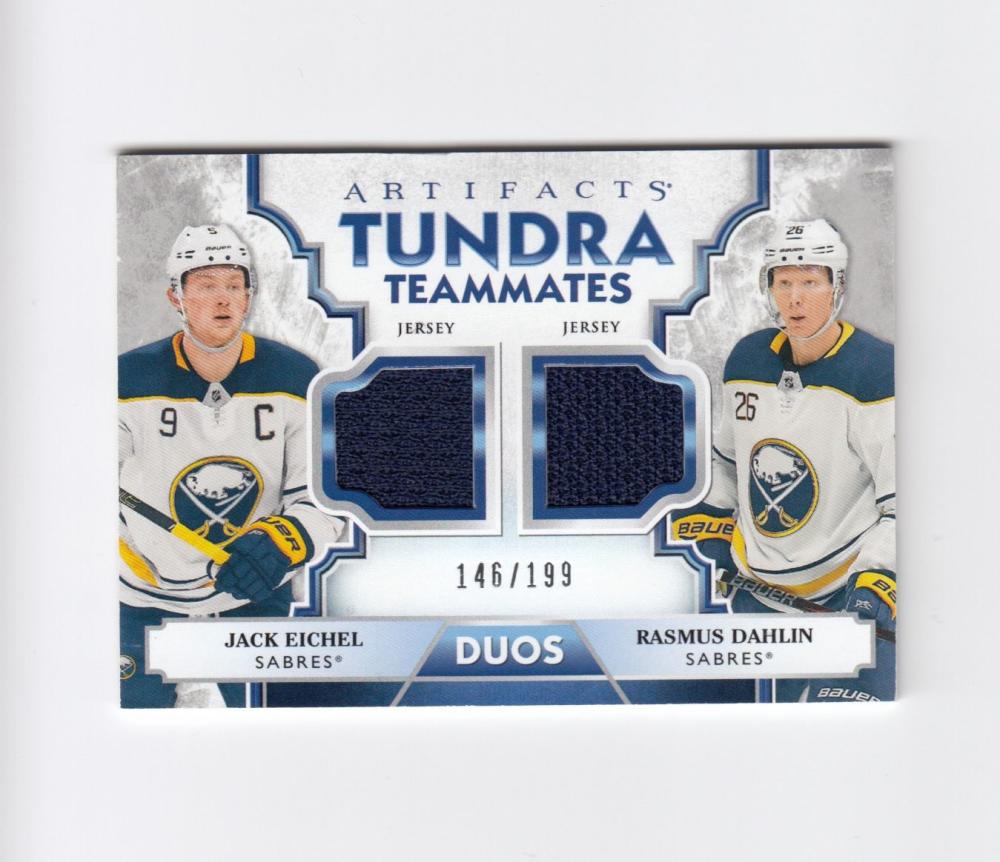 2019-20 Upper Deck Artifacts Tundra Teammates Duos