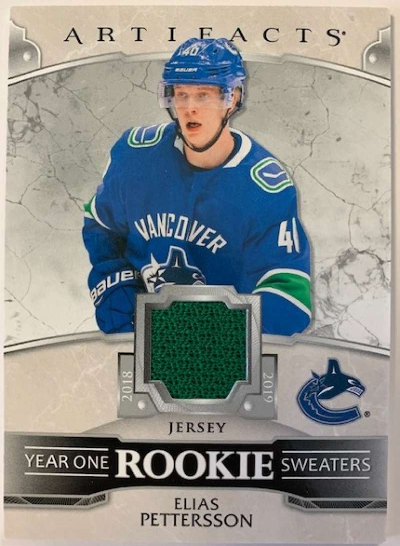 2019-20 Upper Deck Artifacts Year One Rookie Sweaters