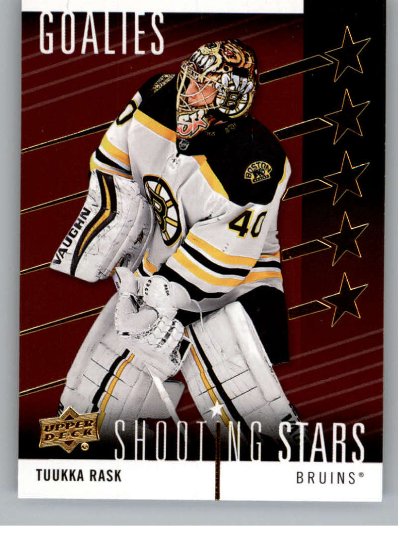 2019-20 Upper Deck  Shooting Stars Red - Goalies