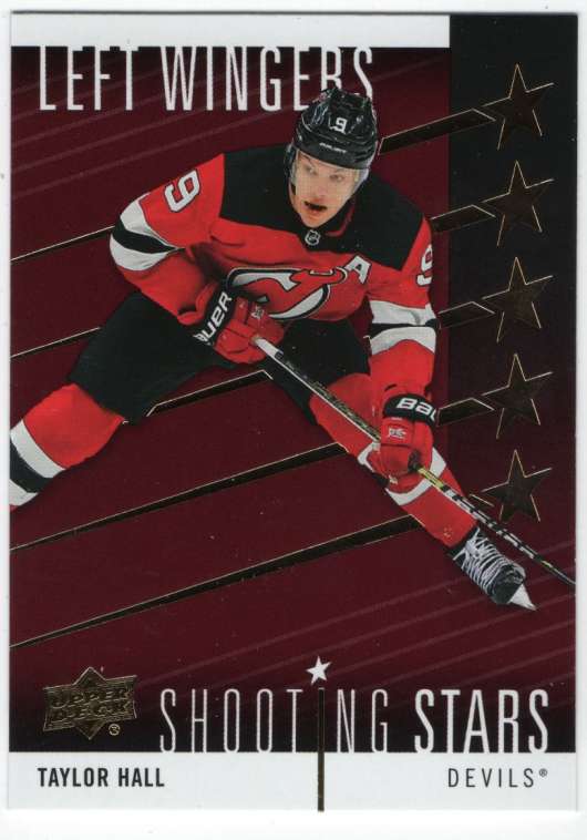 2019-20 Upper Deck  Shooting Stars Red - Left Wingers