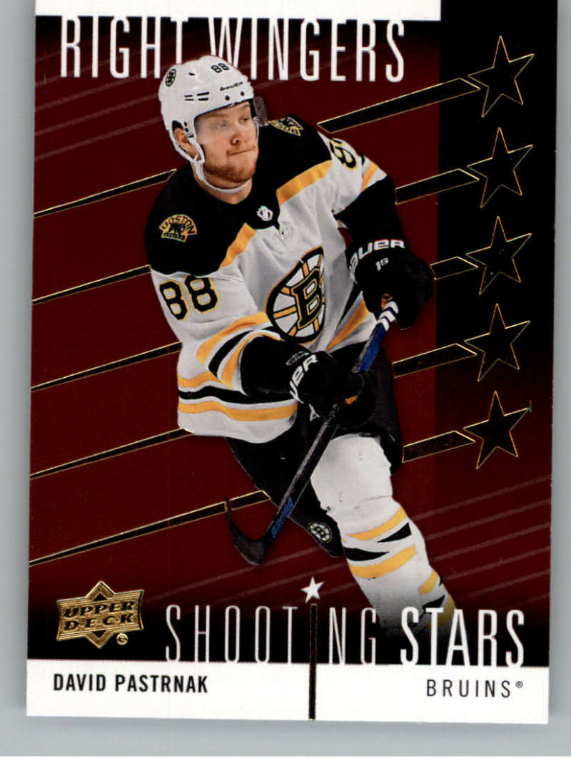 2019-20 Upper Deck  Shooting Stars Red - Right Wingers