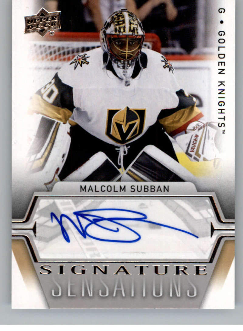 2019-20 Upper Deck  Signature Sensations