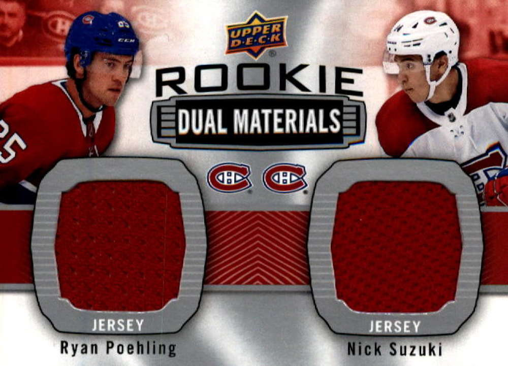 2019-20 Upper Deck  Rookie Dual Materials