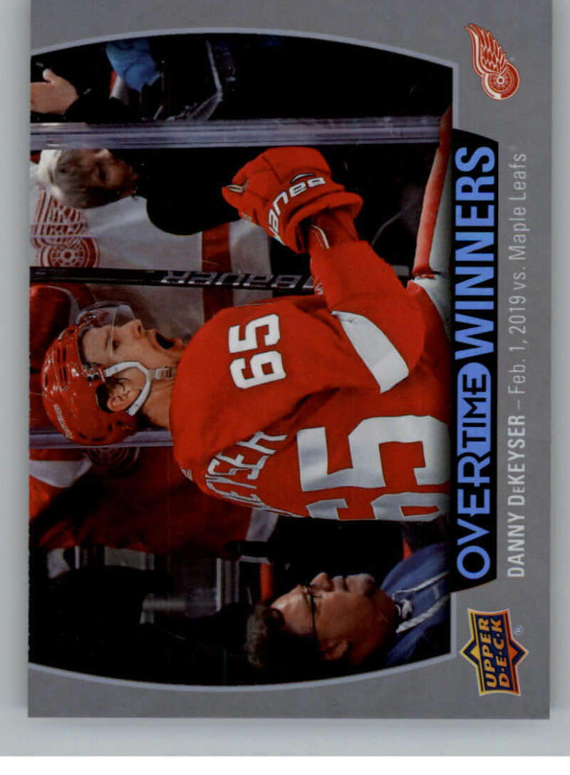 2019-20 Upper Deck Overtime OT Winners