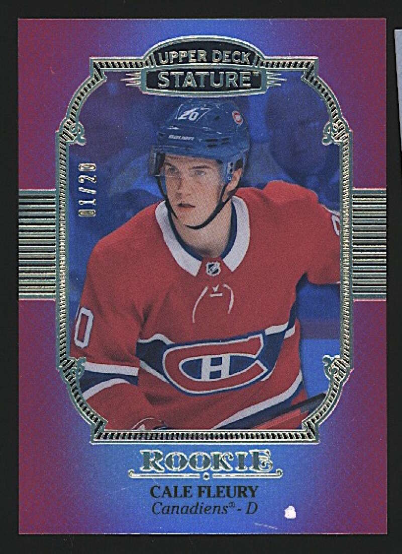 2019-20 Upper Deck Stature Portrait Variant Red