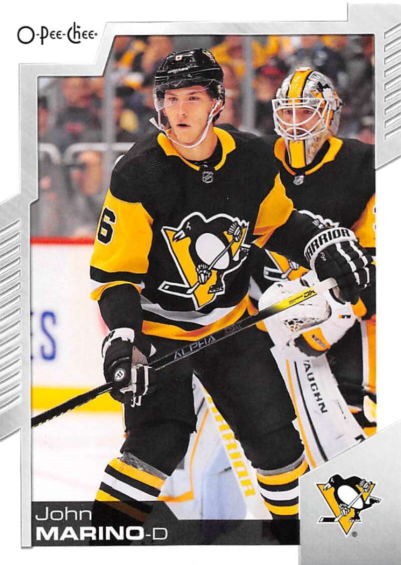 2020-21 O-Pee-Chee Hockey #386 John Marino Pittsburgh Penguins