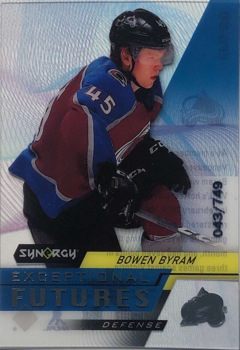 2020-21 Upper Deck Synergy Exceptional Futures