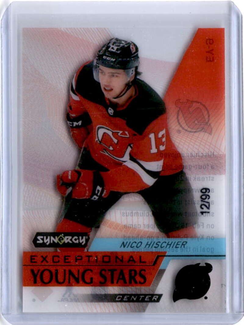 2020-21 Upper Deck Synergy Exceptional Young Stars Black