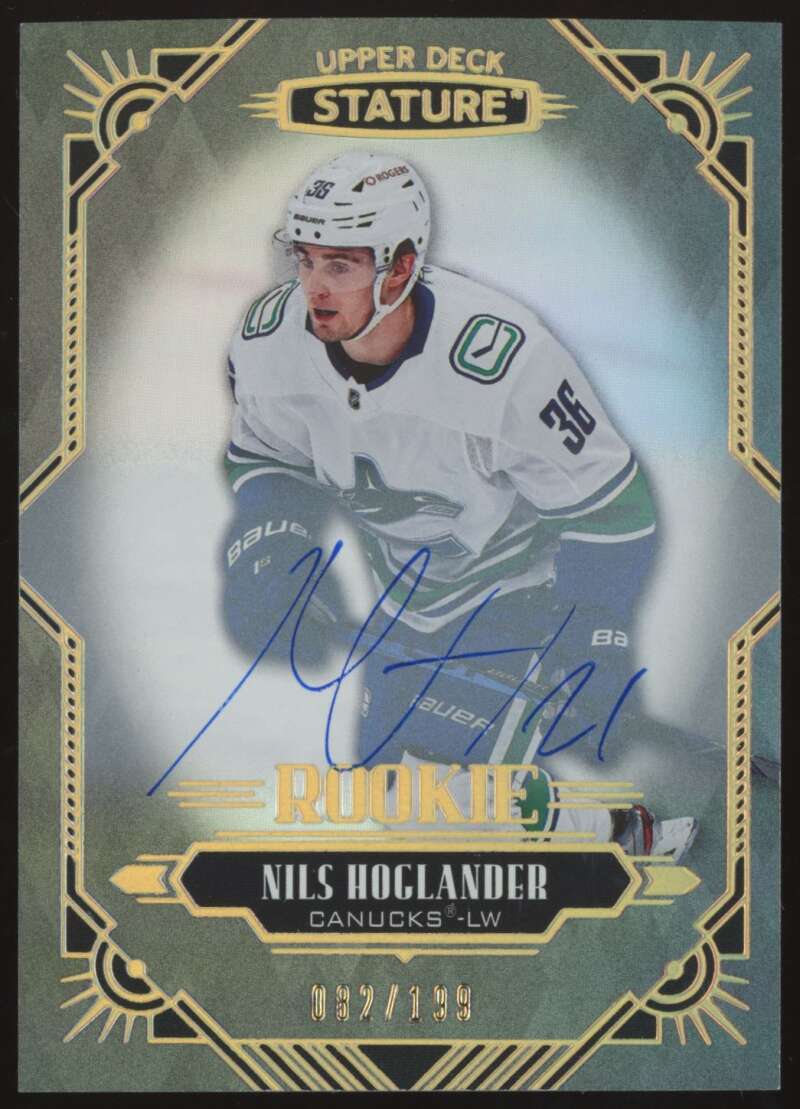 2020-21 Upper Deck Stature Autographs