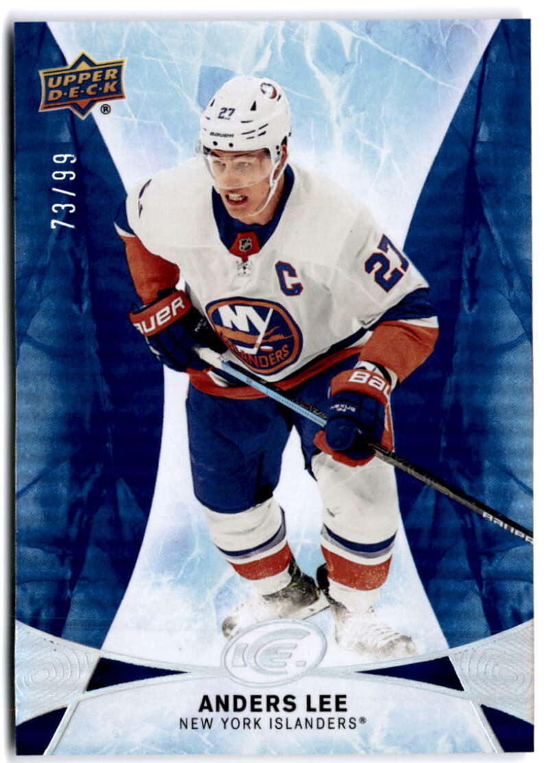 2020-21 Upper Deck Ice Royal Blue