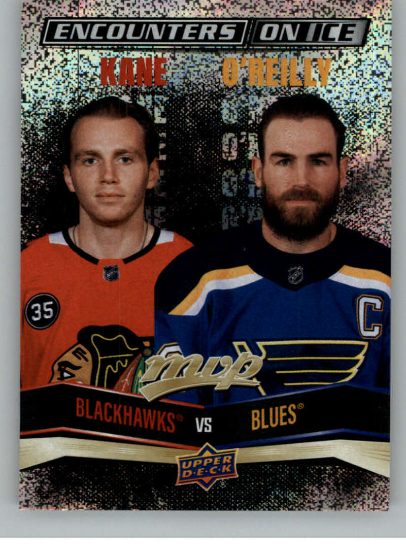 2022-23 Upper Deck MVP Encounters on Ice Gold