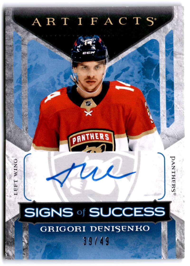 2022-23 Upper Deck Artifacts Signs of Success