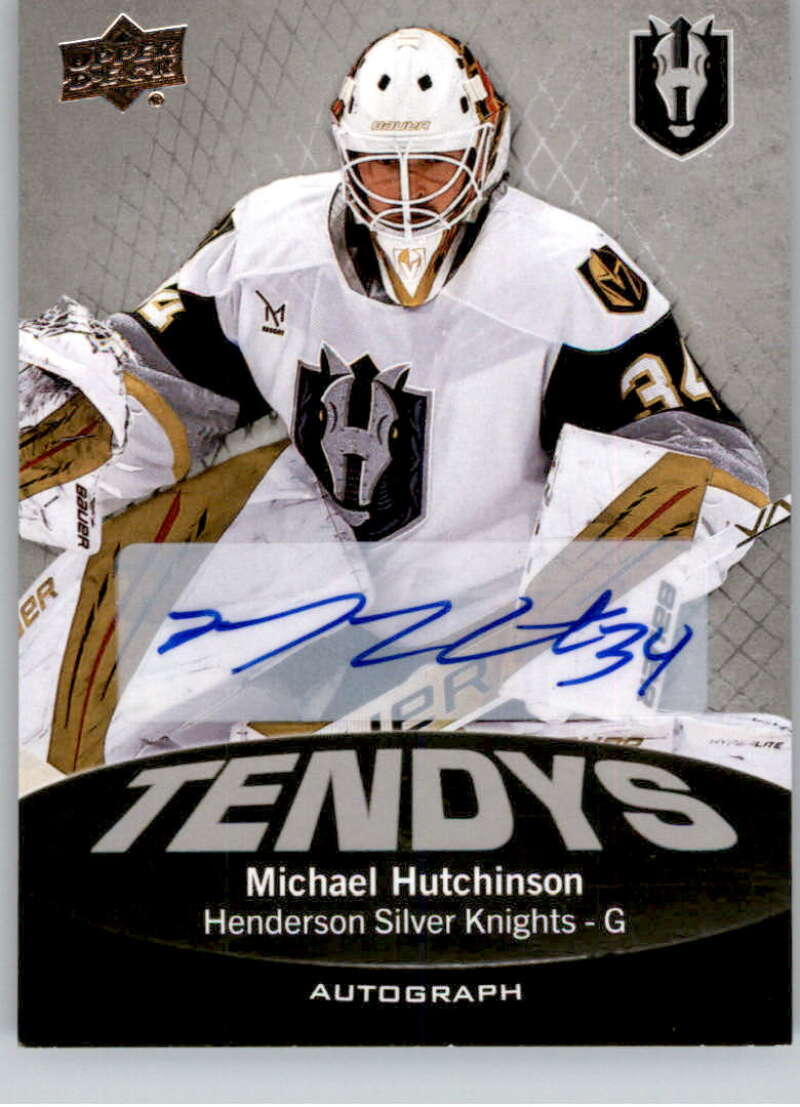 2022-23 Upper Deck AHL Tendys Autographs