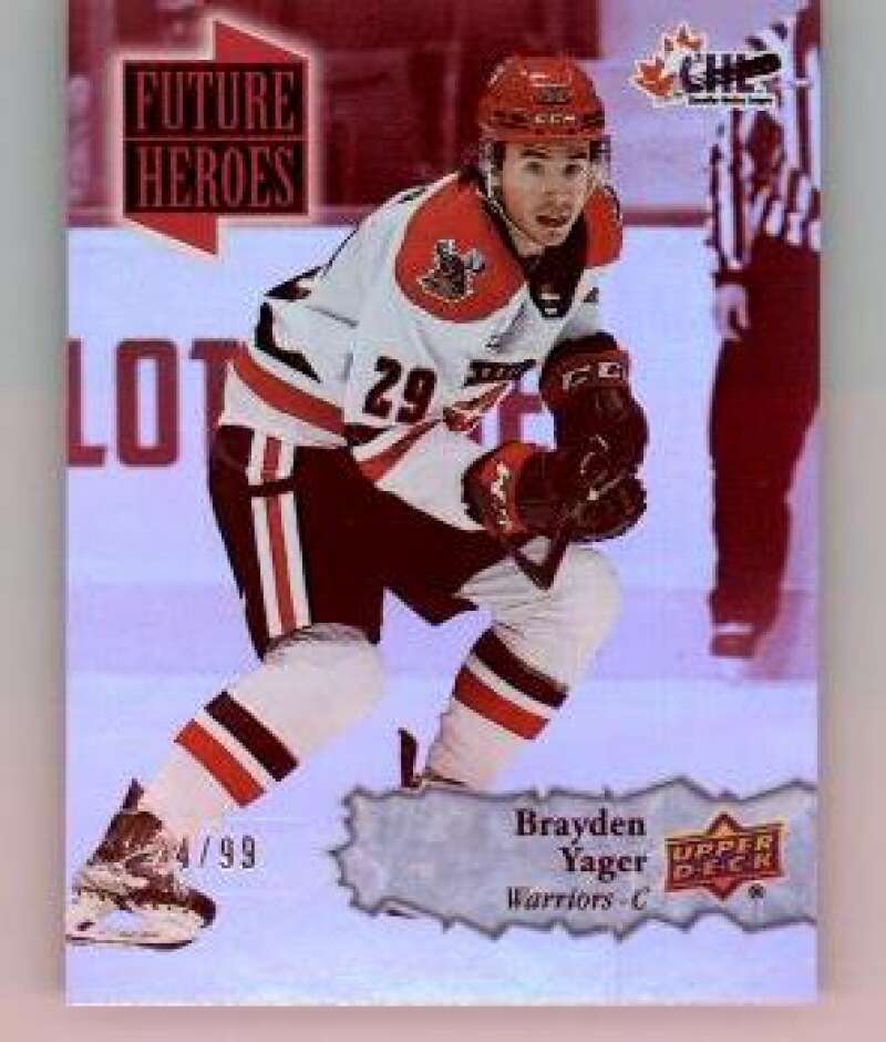 2022-23 Upper Deck CHL Future Heroes Red