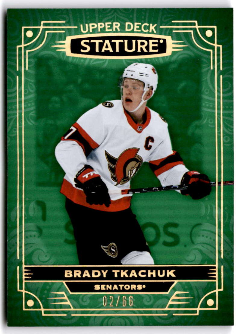 2022-23 Upper Deck Stature Photo Variant Green