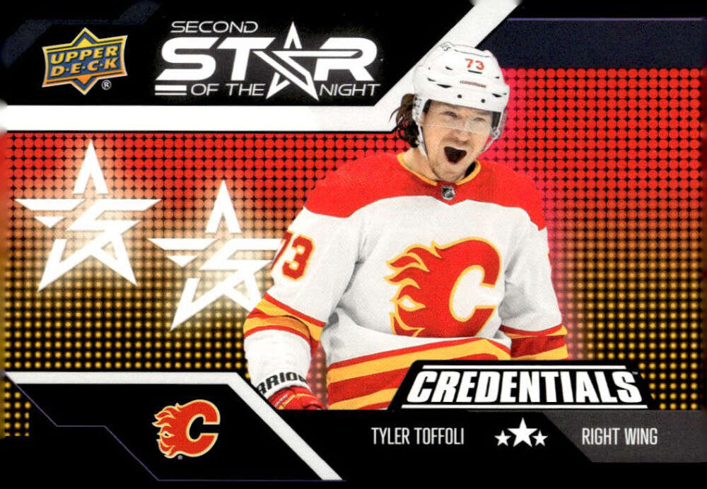 2022-23 Upper Deck Credentials 2nd Star of the Night