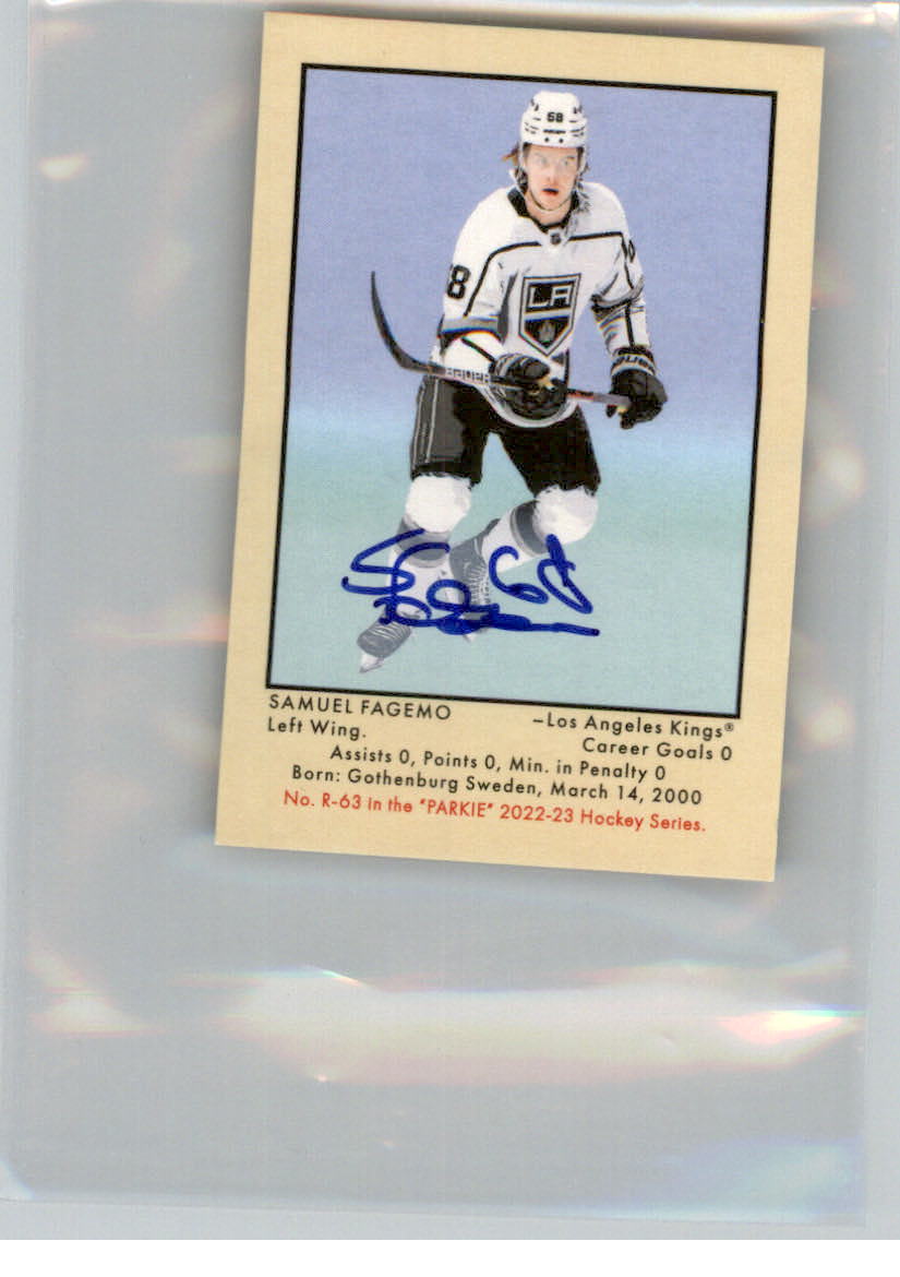 2022-23 Upper Deck Parkhurst Champions 51 Retros Autographs