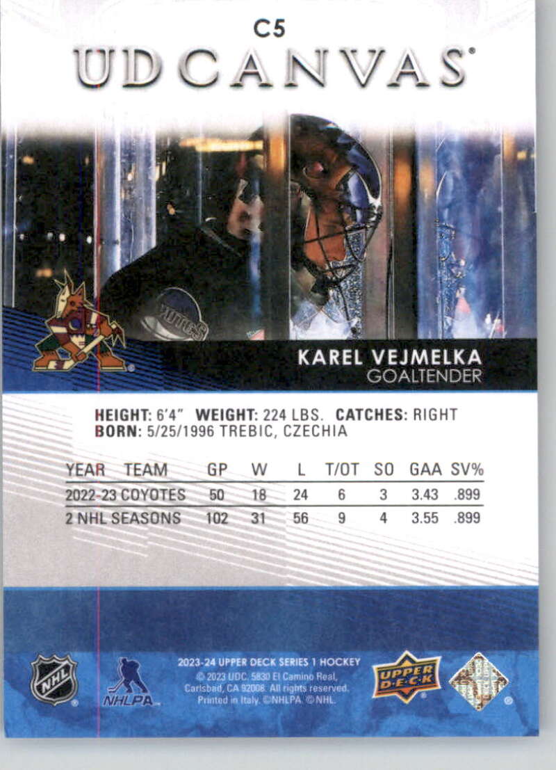 2023-24 Upper Deck UD Canvas NHL Hockey Singles (Pick Your Cards)