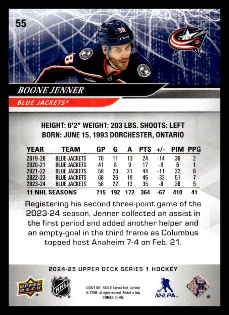 2024-25 Upper Deck Series One NHL Hockey Cards Base or Young Guns Pick From List