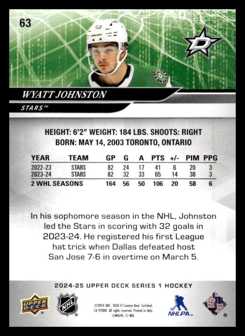 2024-25 Upper Deck Series One NHL Hockey Cards Base or Young Guns Pick From List