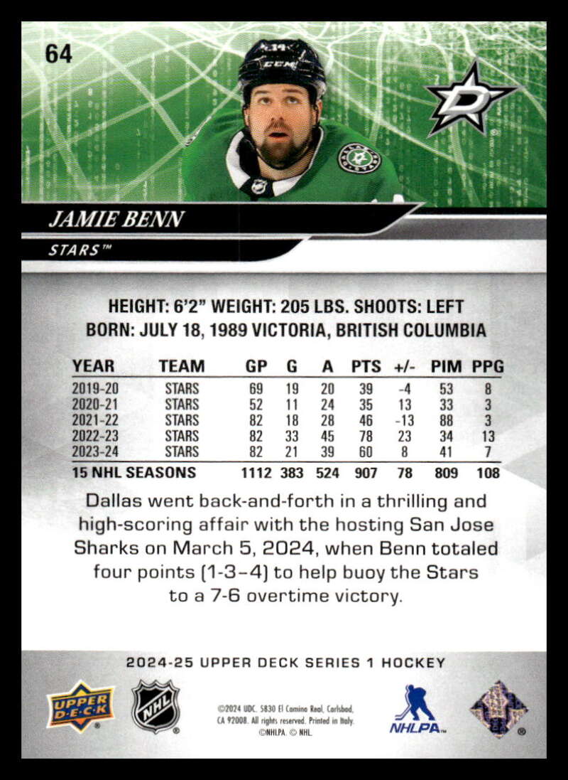 2024-25 Upper Deck Series One NHL Hockey Cards Base or Young Guns Pick From List