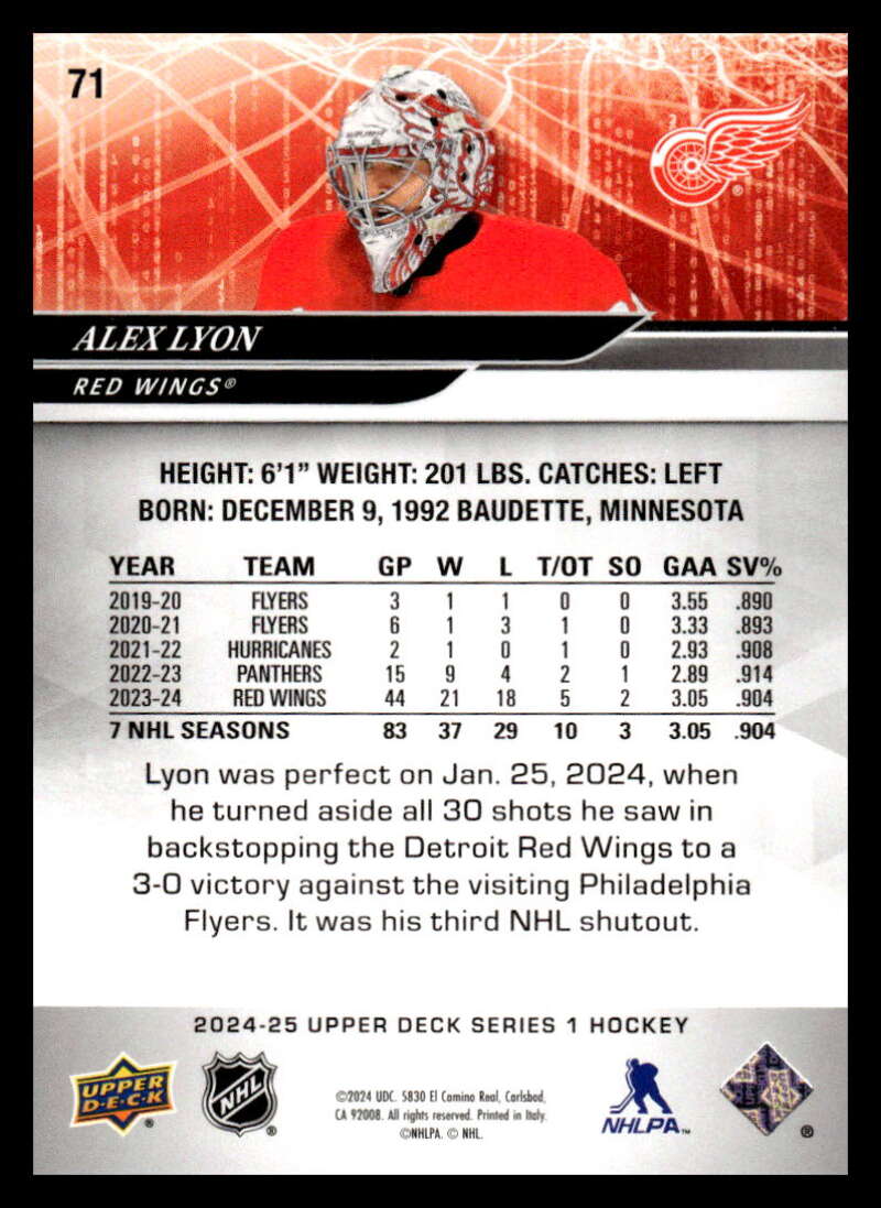 2024-25 Upper Deck Series One NHL Hockey Cards Base or Young Guns Pick From List