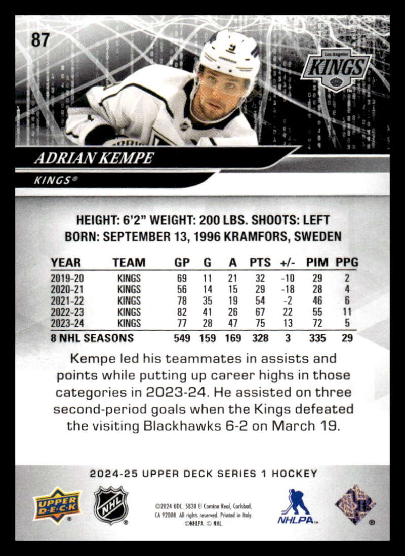 2024-25 Upper Deck Series One NHL Hockey Cards Base or Young Guns Pick From List