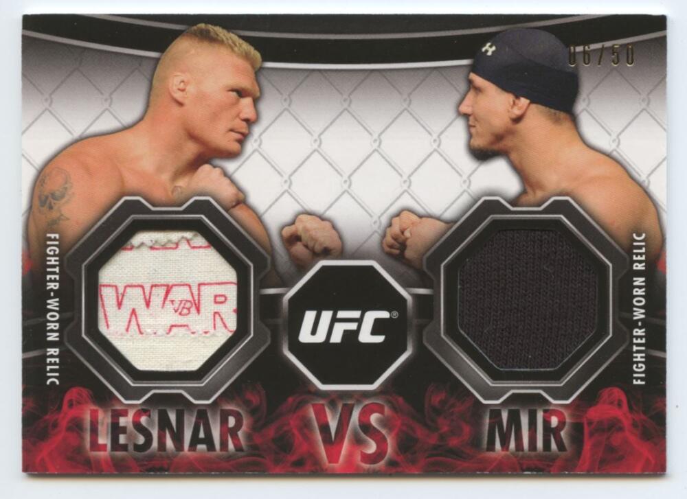 2013 Topps Knockout Memorable Matchups Dual Relics