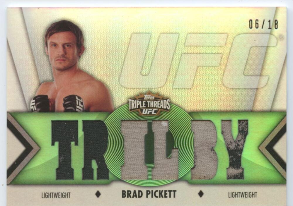 2013 Topps Knockout Triple Threads Relics Emerald