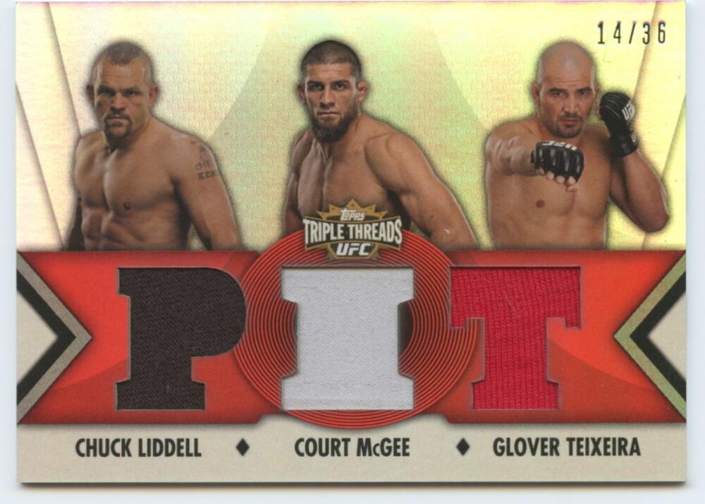 2013 Topps Knockout Triple Threads Relics Combos