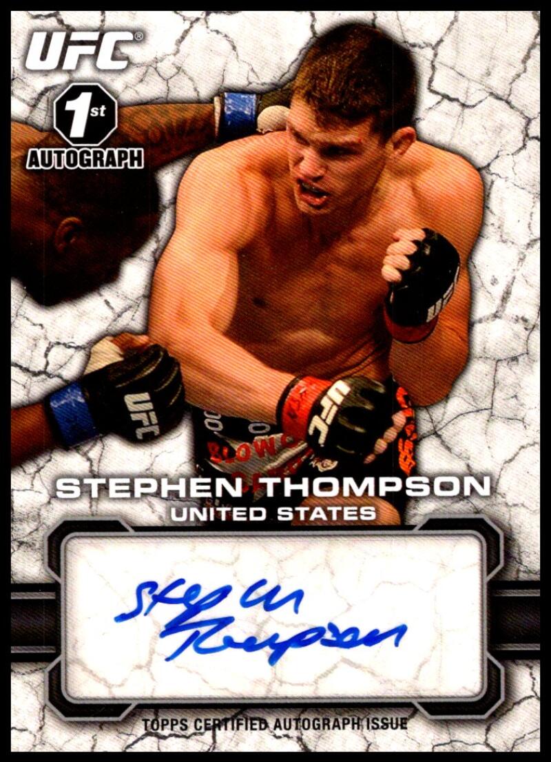 2013 Topps Bloodlines Fighter Autographs