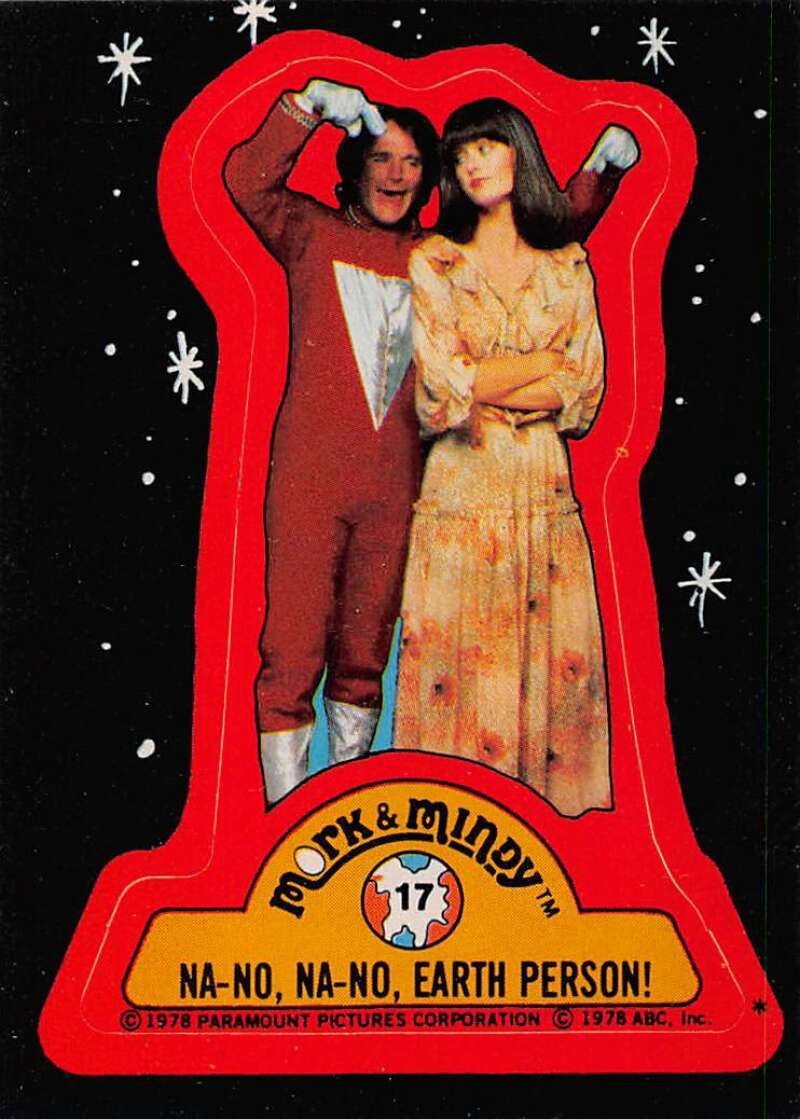 1978 Topps Mork and Mindy Stickers