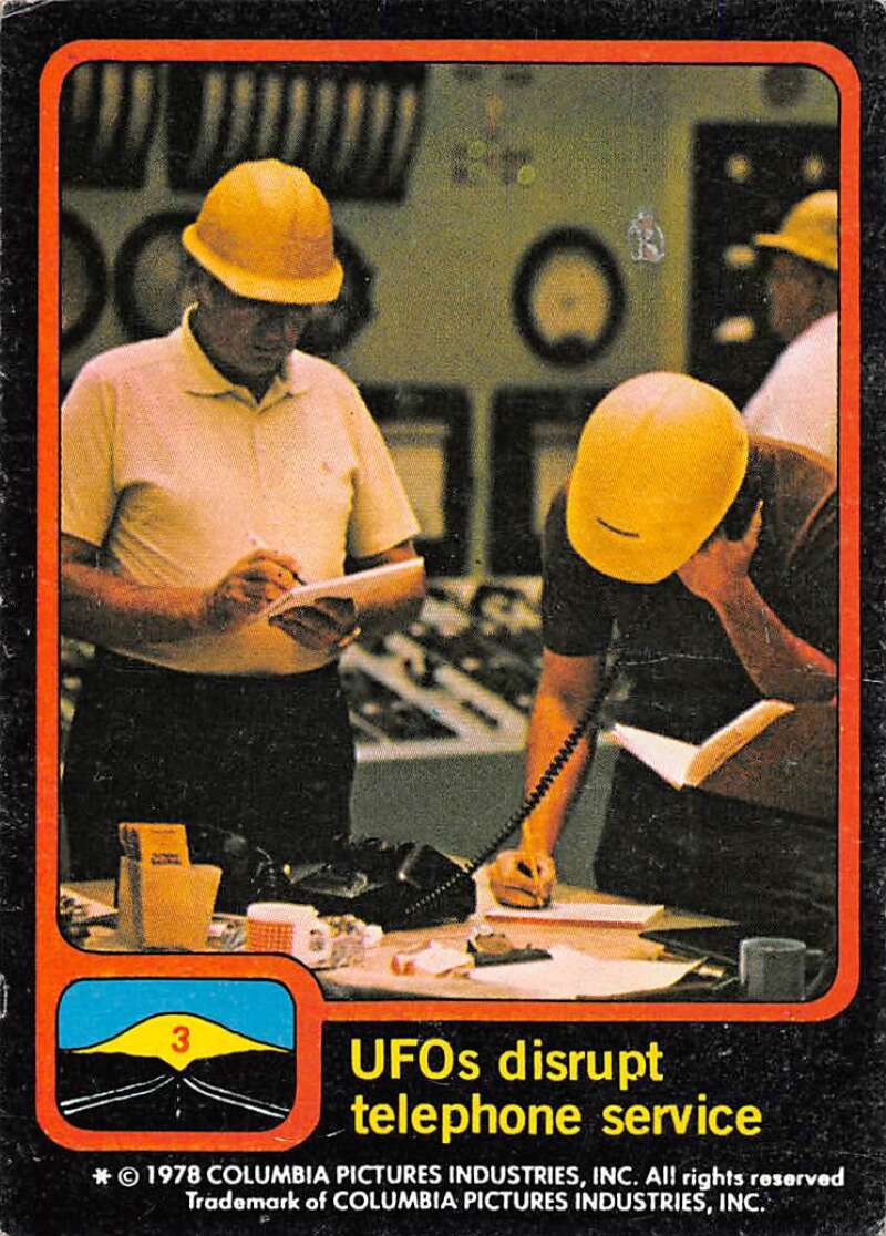 1978 Topps Close Encounters of the 3rd Kind 