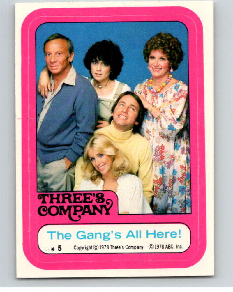 1978 Topps Three's Company 