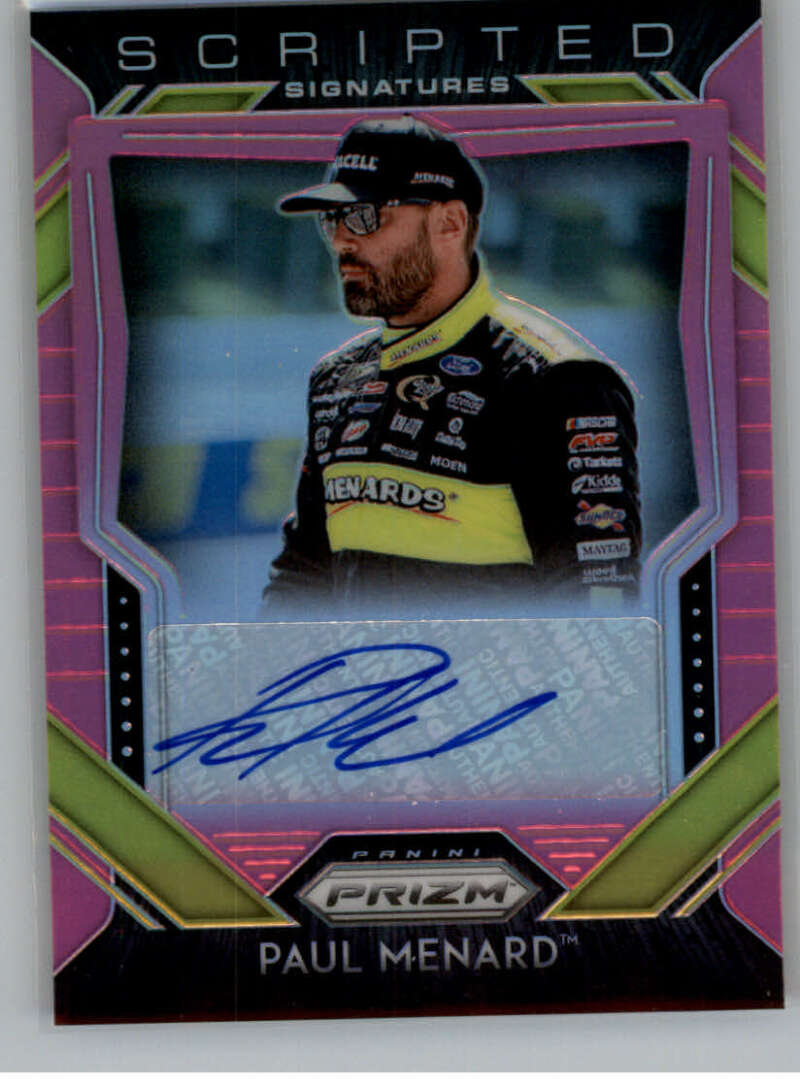 2020 Panini Prizm Scripted Signatures Pink Prizm