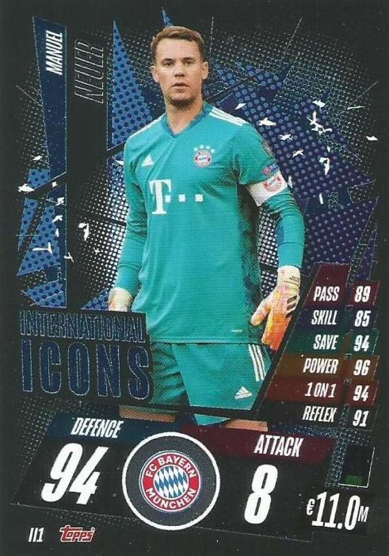 2020-21 Topps Match Attax UEFA Champions League International Icons