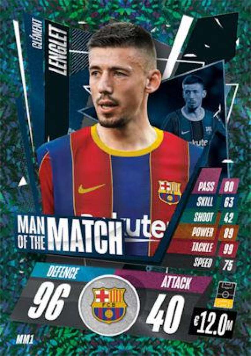 2020-21 Topps Match Attax UEFA Champions League Man of the Match