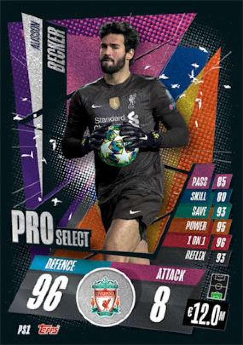 2020-21 Topps Match Attax UEFA Champions League Pro Select