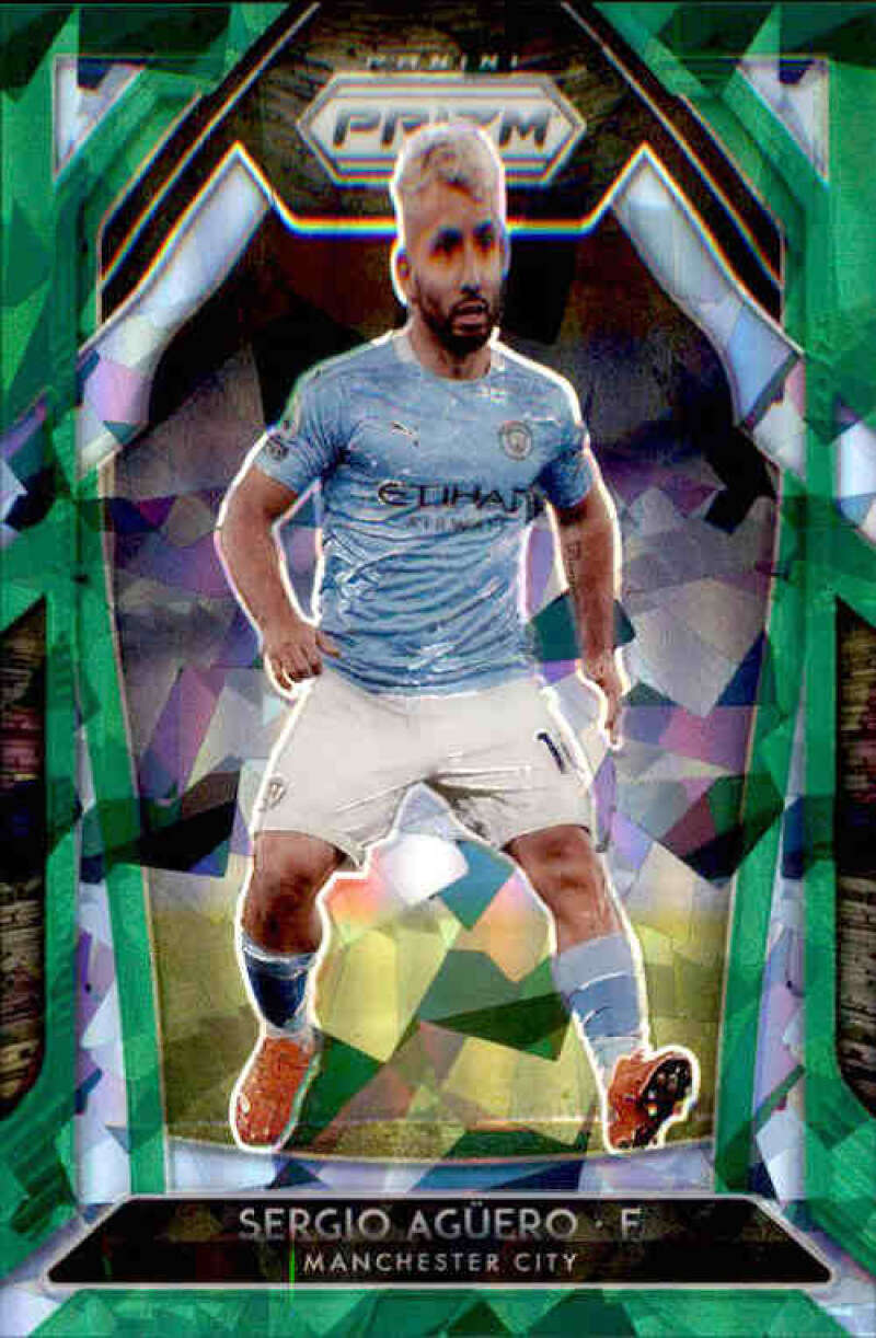 2020-21 Panini Prizm Premier League Prizms Green Ice