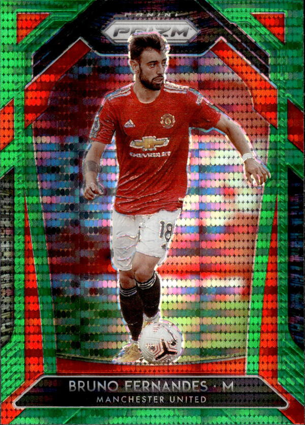 2020-21 Panini Prizm Premier League Prizms Green Pulsar