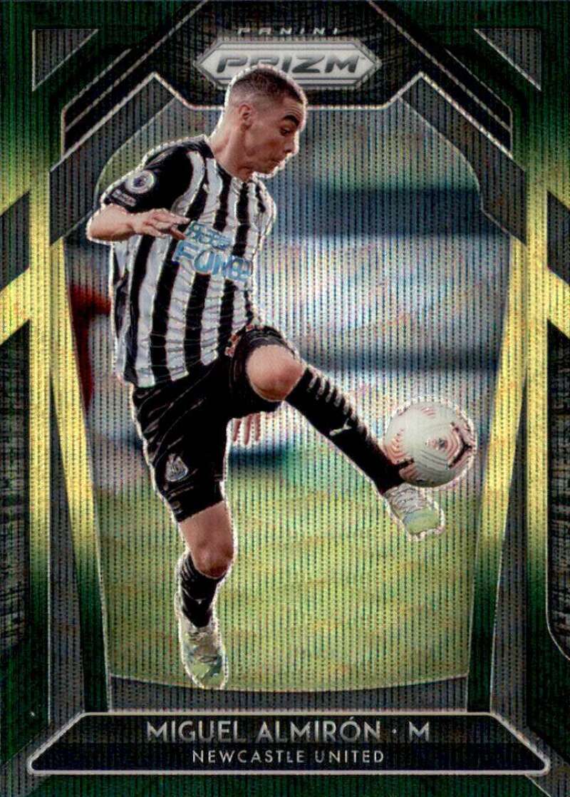 2020-21 Panini Prizm Premier League Prizms Green Wave