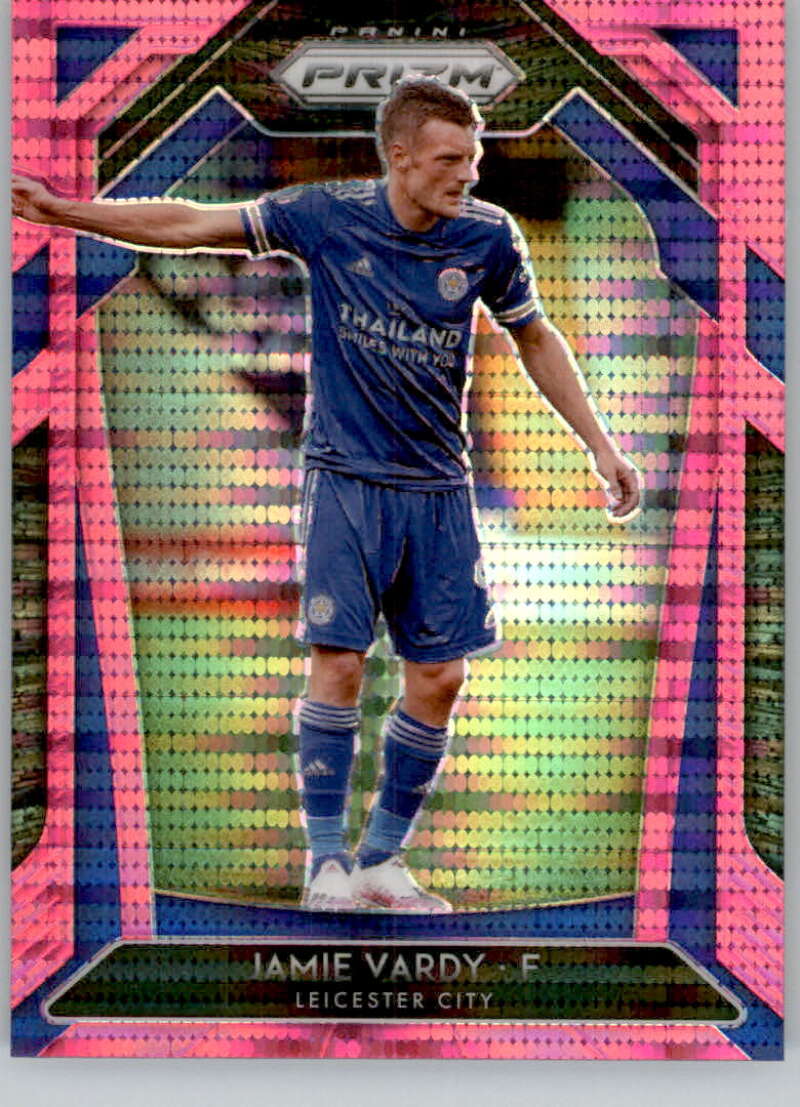 2020-21 Panini Prizm Premier League Prizms Pink Pulsar