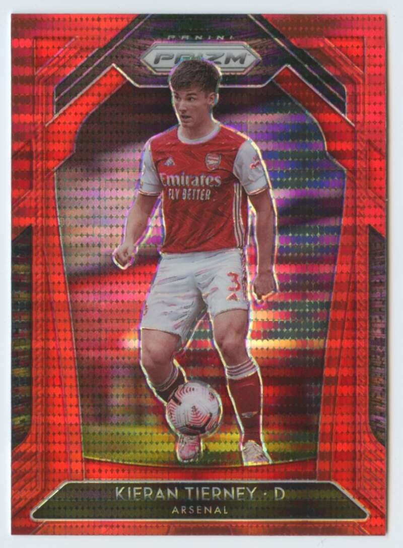 2020-21 Panini Prizm Premier League Prizms Red Pulsar