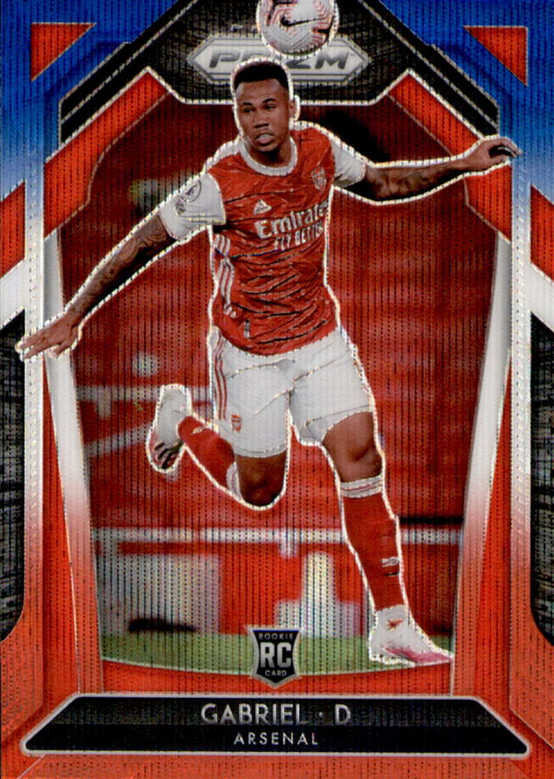 2020-21 Panini Prizm Premier League Prizms Red White and Blue