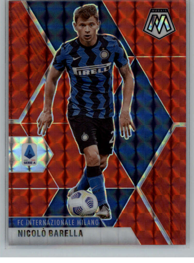 2020-21 Panini Mosaic Serie A Mosaic Red