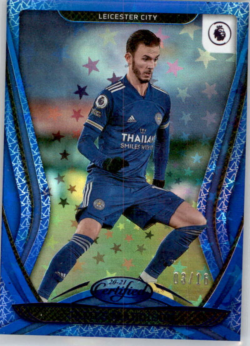 2020-21 Panini Chronicles Certified Premier League Blue Astro