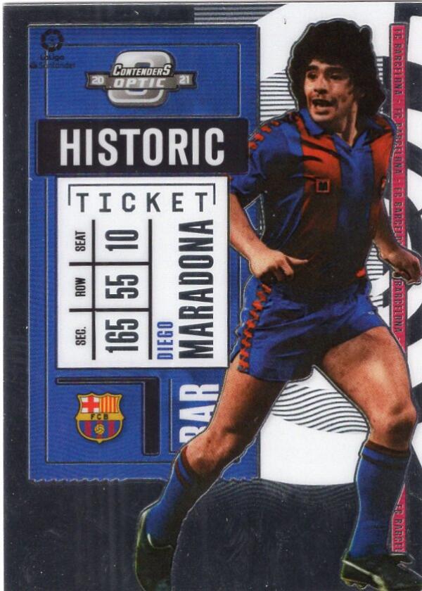 2020-21 Panini Chronicles Contenders Historic Rookie Ticket La Liga