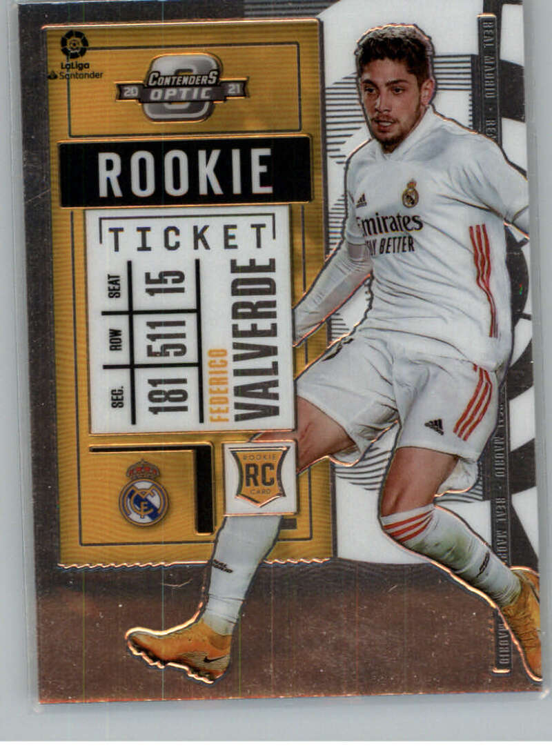 2020-21 Panini Chronicles Contenders Rookie Ticket La Liga